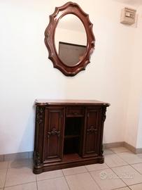 Mobiletto entrata con specchio