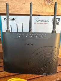 Modem Router wi-fi D-Link DSL-3682