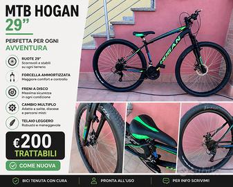 Bici mountain bike Hogan 29” come Nuova