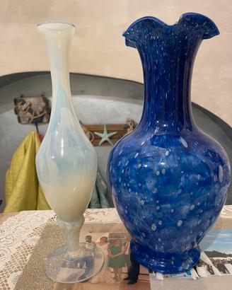 Vasi vintage in vetro Murano