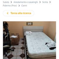 Letto una piazza e mezzo più scrivania