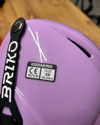 Casco sci bambina XS taglia 48/52 cm