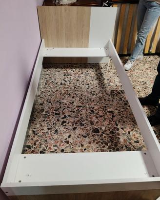 Giroletto singolo rete a doghe inclusa