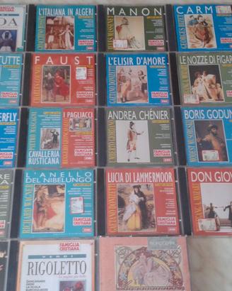 Collezione 19 CD musicali Opera Lirica anni 90