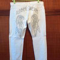 Jeans Angel & Devil uomo tg 36 bianchi