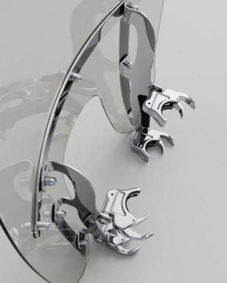 Cupolino trasparente a sgancio per Harley Davidson