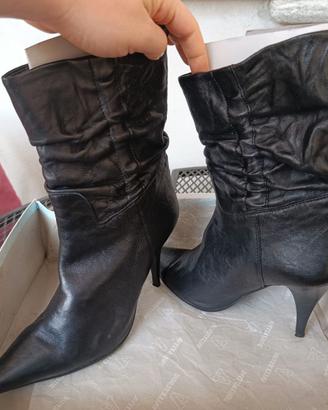Stivaletti donna in vera pelle Made in Italy n° 39