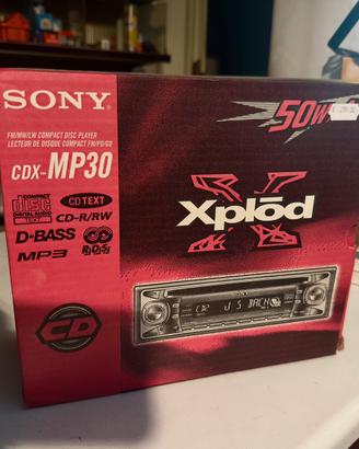 SONY Autoradio MP3 compact disc