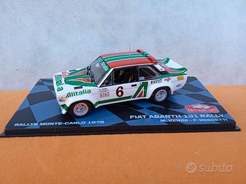 Modellino rally