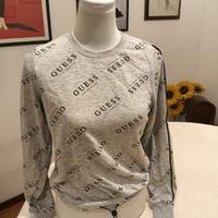 Guess, Felpa All-Over Logo - Taglia Small
