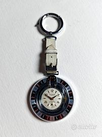 Orologio portachiavi vintage Silmar Roulette