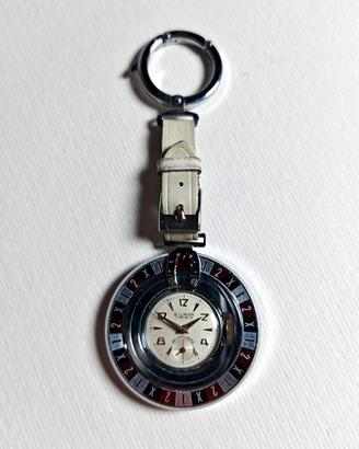 Orologio portachiavi vintage Silmar Roulette