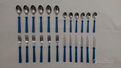 IKEA “Grammatik” blu set posate completo di 24 pz