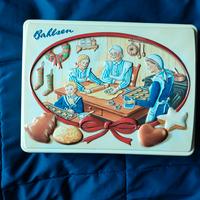 Scatola latta biscotti Bahlsen Germany 