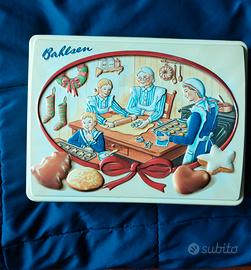 Scatola latta biscotti Bahlsen Germany 