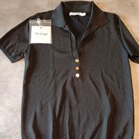 maglia con colletto 