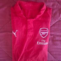 Polo Ufficiale Arsenal FC Puma 2017/18 Taglia 