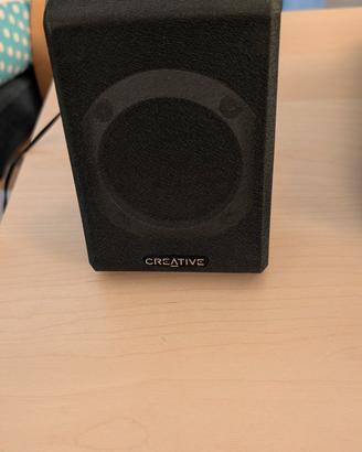 2 casse Creative passive, ok per 2.1 e home cinema