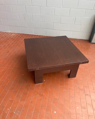 Tavolino che si trasforma in tavolo