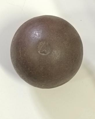 sfera di metallo( palla di cannone) 