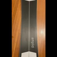 Splitboard Amplid Milligram 158 + pelli Kohla