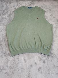 Gilet Polo Ralph Lauren Verde 3XLT