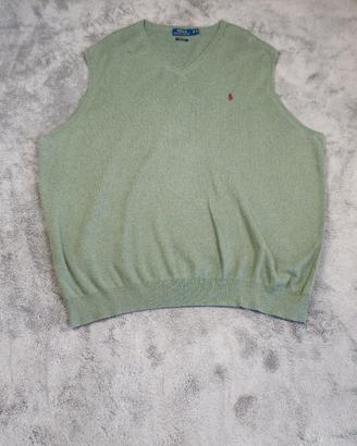 Gilet Polo Ralph Lauren Verde 3XLT