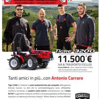 Trattore Antonio Carraro 3200 - 26 CV