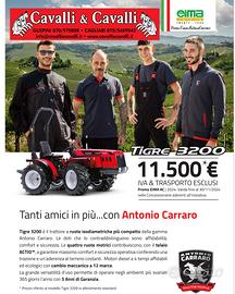 Trattore Antonio Carraro 3200 - 26 CV