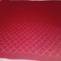 coperta all'uncinetto fatta a mano