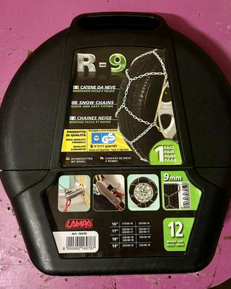 Catene da neve LAMPA R9 mis 12 cerchi 16 17 18 19
