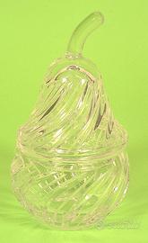 Contenitore in vetro a forma di pera