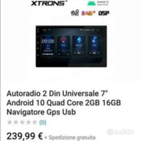 Autoradio 2din XTRONS TSD700L
