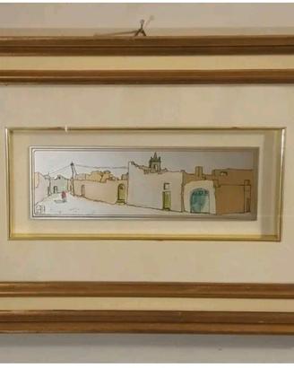 QUADRO Stilizzato
Lastra in Argento
VINTAGE

