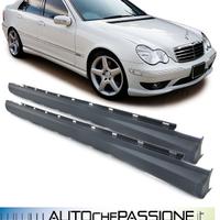Coppia Minigonne Mercedes W203 S203 dal 2000 2007