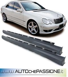 Coppia Minigonne Mercedes W203 S203 dal 2000 2007