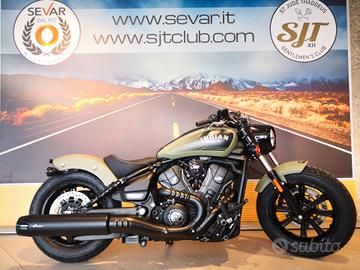 Indian Scout Bobber Limited + Tech Moss Green Smok