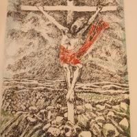 litotagrafia il crocifisso Pericle Fazzini