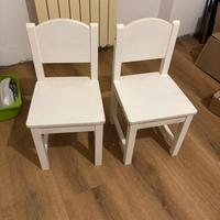2 sedie in legno Ikea Sundvik