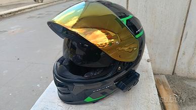 casco moto SCORPION EXO-491 spin verde 