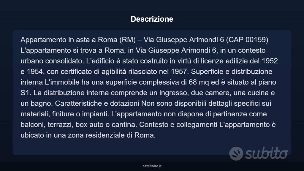 Appartamento – Roma, Tiburtino - Vista 3