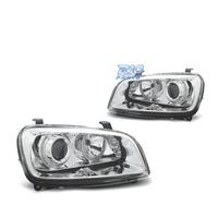 FARI PER TOYOTA RAV-4 94-00 ANGEL EYES FONDO CROMA