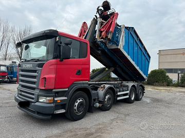 SCANIA R 480 GANCIO SCARRABILE 8X2