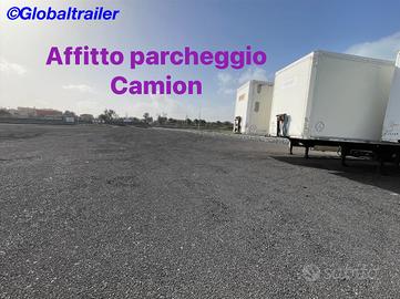 Parcheggio camion e autoarticolato