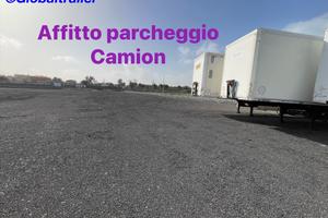 Parcheggio camion e autoarticolato