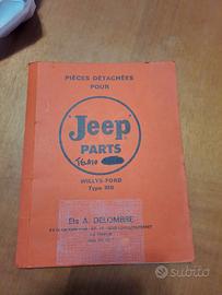 MANUALE JEEP AMERICANA PERIODO GUERRA IN FRANCESE