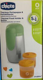 Chicco portapappa termico in acciaio inox