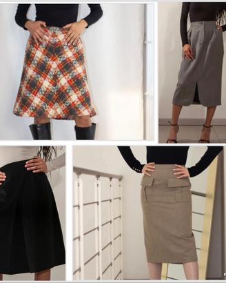 Stock 4 gonne Vintage ( Krizia inclusa ) - lotto