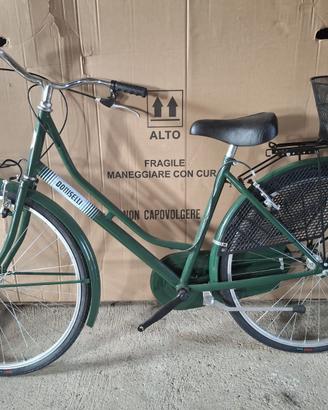 Bicicletta donna colore verde marca DONISELLI