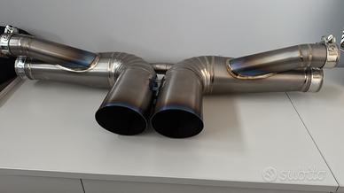 Terminale in titanio porsche gt3 mk1 991.1